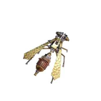 Направи си САМ Метал Монтаж на Bumble Bee Модела Комплекти 3D Пъзел забавление за Децата Възрастни Steampunk Механични Насекоми Събере Комплект за Подарък