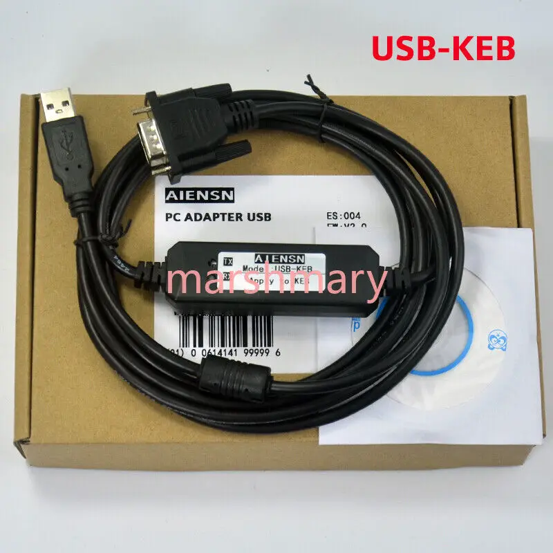 1бр НОВ съобщения за изчистване на грешки USB кабел-KEB KEB за инверторной панел RS232 серията F4/F5